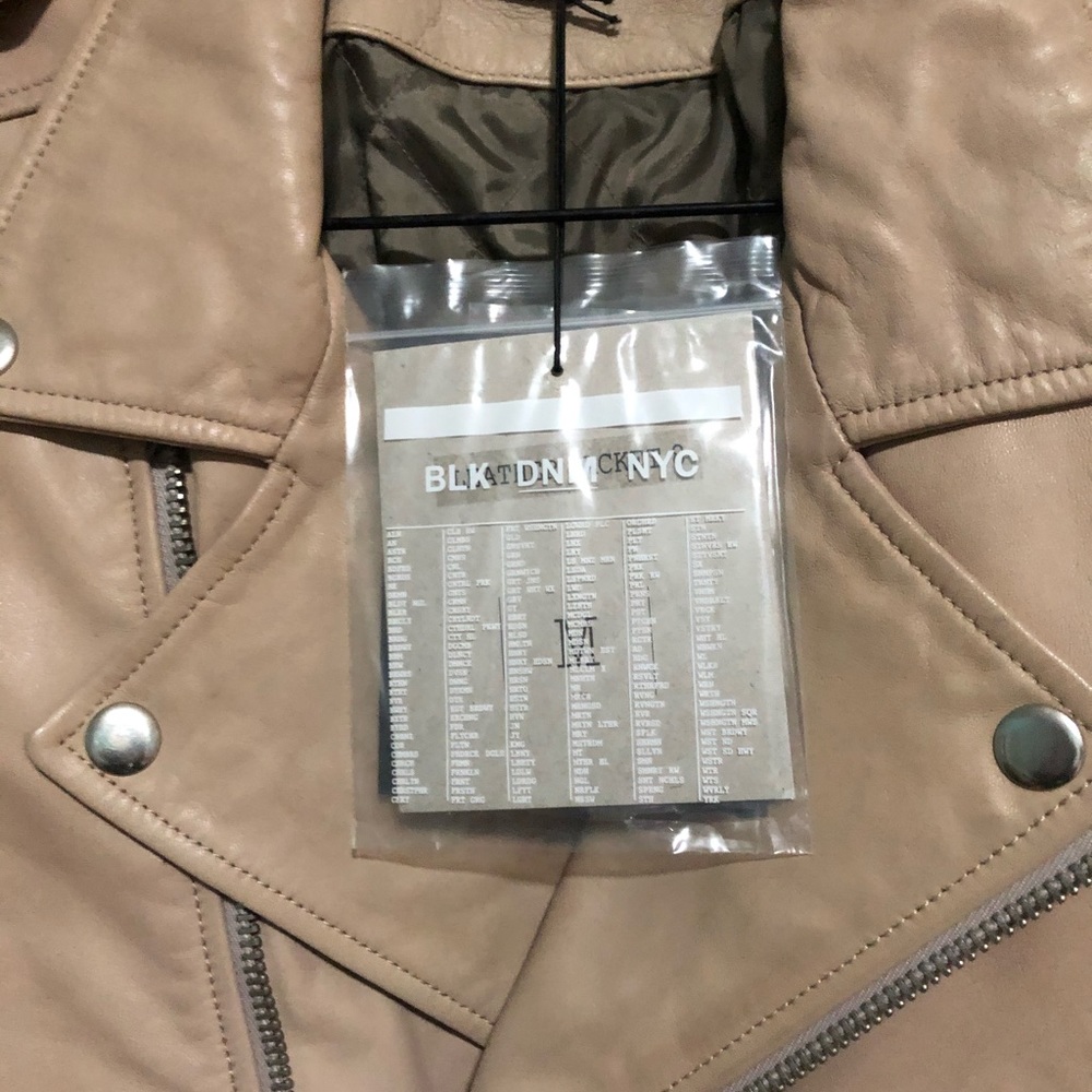 BLK DNM Leather Jacket - Picture 3 of 8